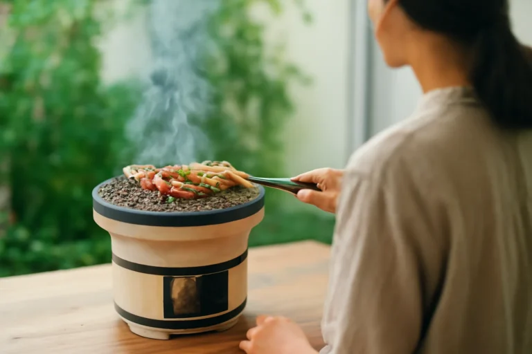 家で七輪を楽しむ前に｜場所別の安全条件と煙を抑える焼き方